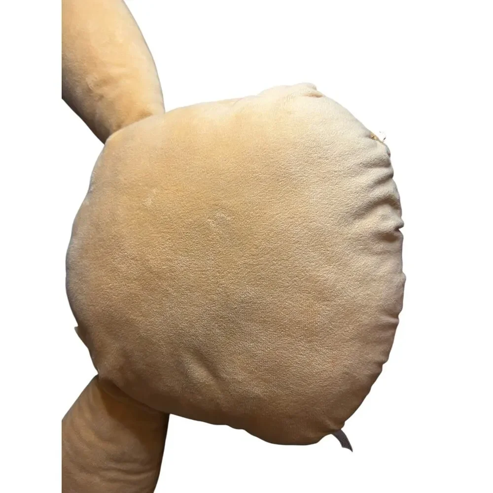 Pokemon Eevee Plush Pillow Tan Black Character Head Decorative Soft Toy 2021